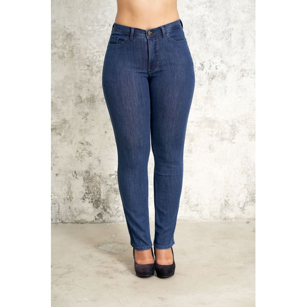 Studio Dark Blue Jeans fra STUDIO CLOTHING Jeans Blue Ashley Length 32''