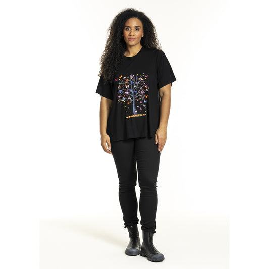 Studio SBella T-Shirt with print T-Shirt Black