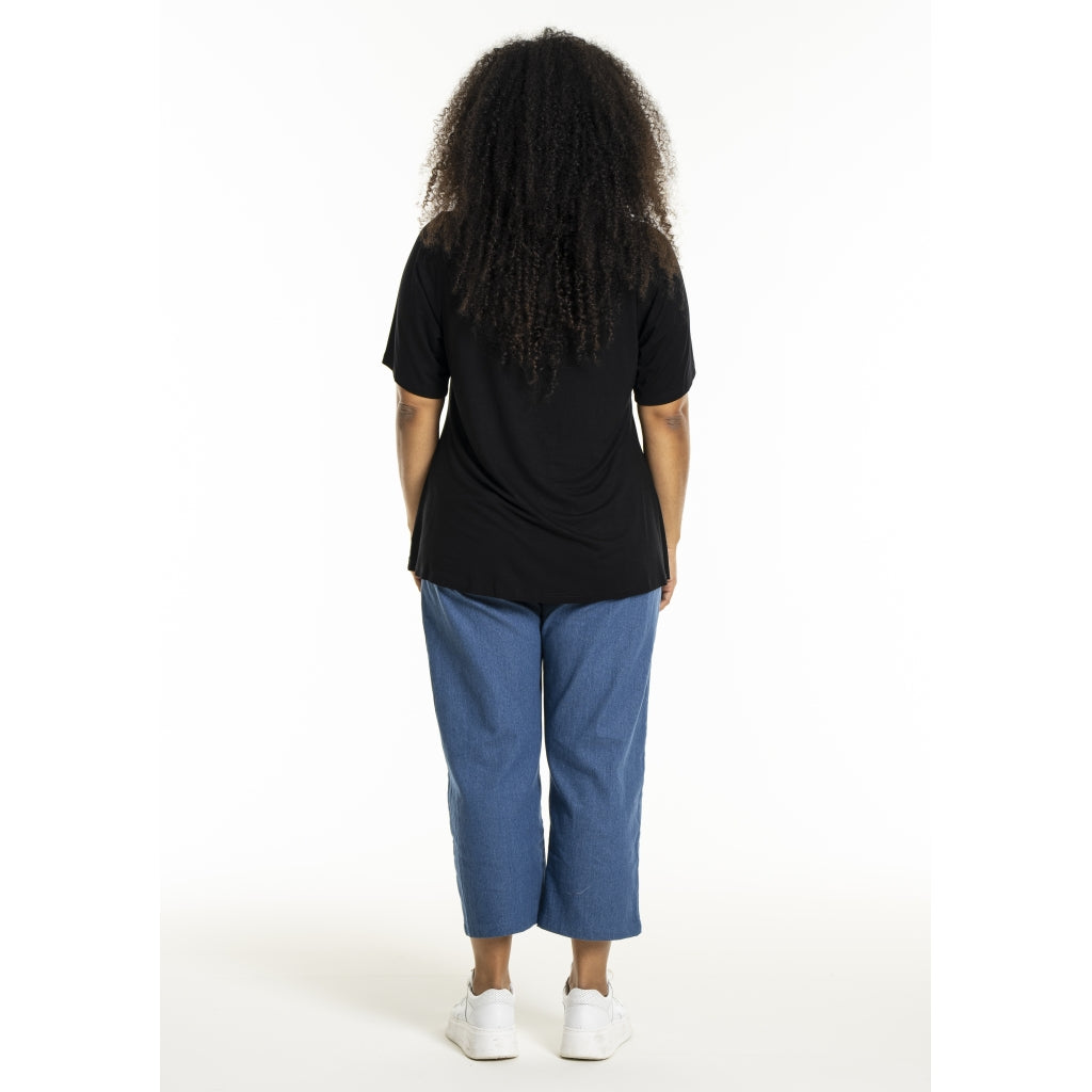 Studio SBella T-Shirt with print T-Shirt Black with bus
