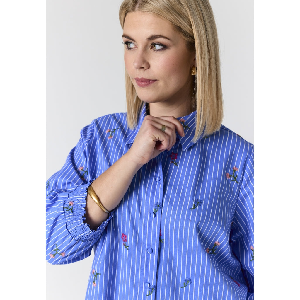 Studio SEmilie Shirt Shirt Blue/White stripe