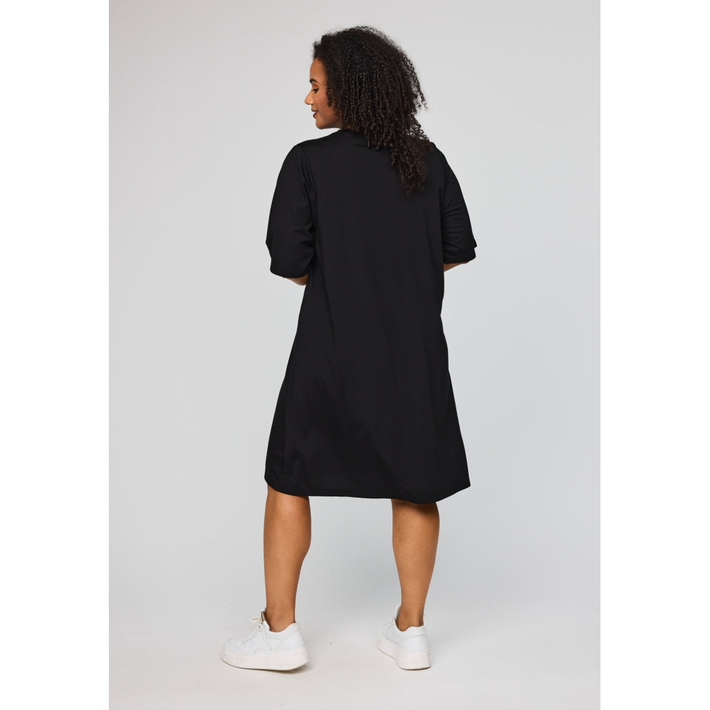 Studio SFenja Dress with white tape Dress Black