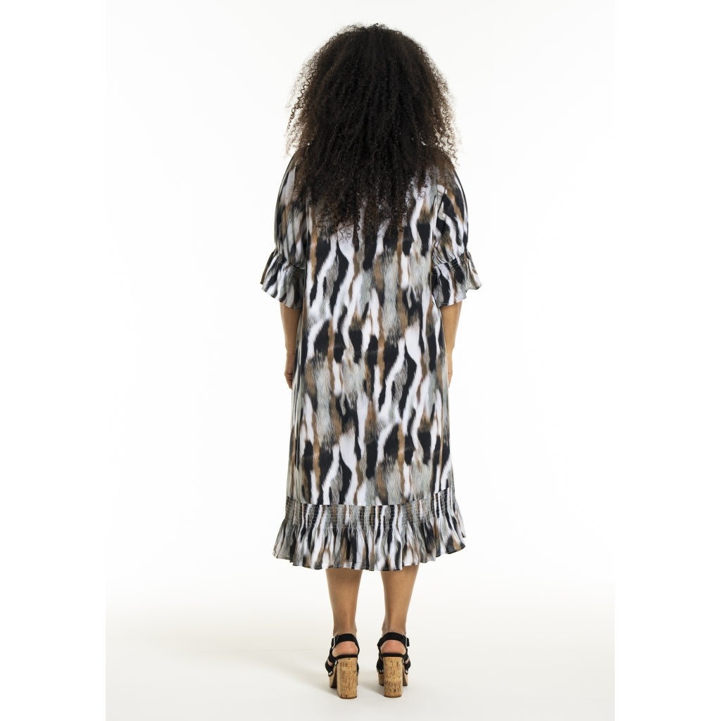 Studio SGena Dress Dress Black with grey/sand skies