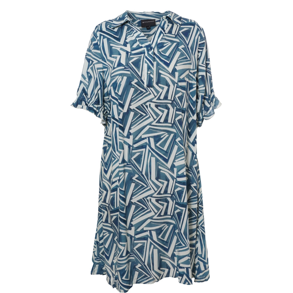 Studio SGunda Dress Dress Blue offwhite print