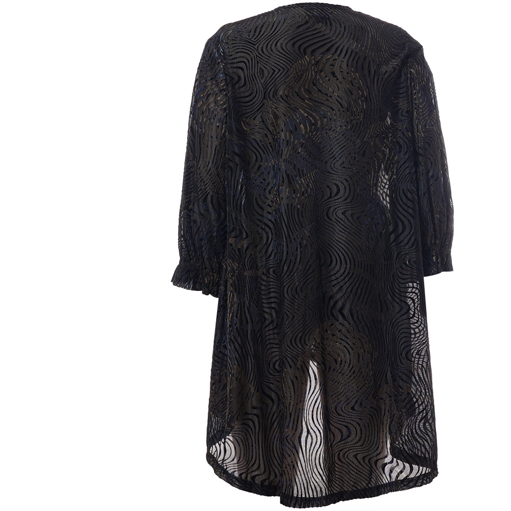 Studio SHarriet Tunic Tunic Navy/gold flock