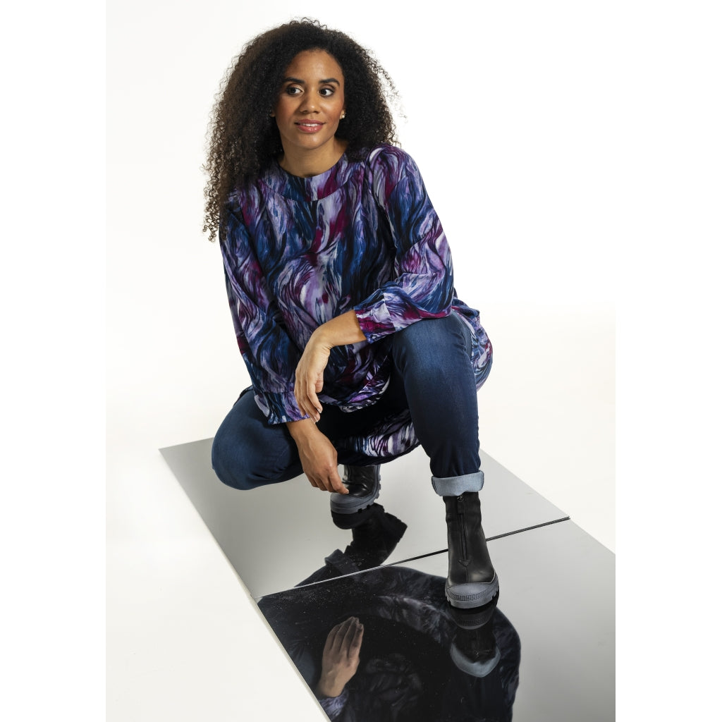 Studio SIngebrit Tunic Tunic Purple Printed