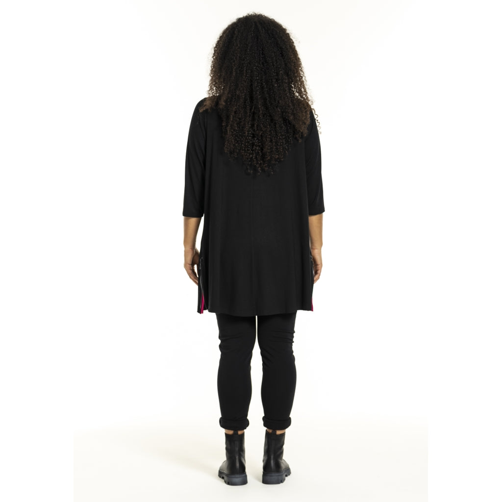 Studio SIsabea Tunic Tunic Black with Pink