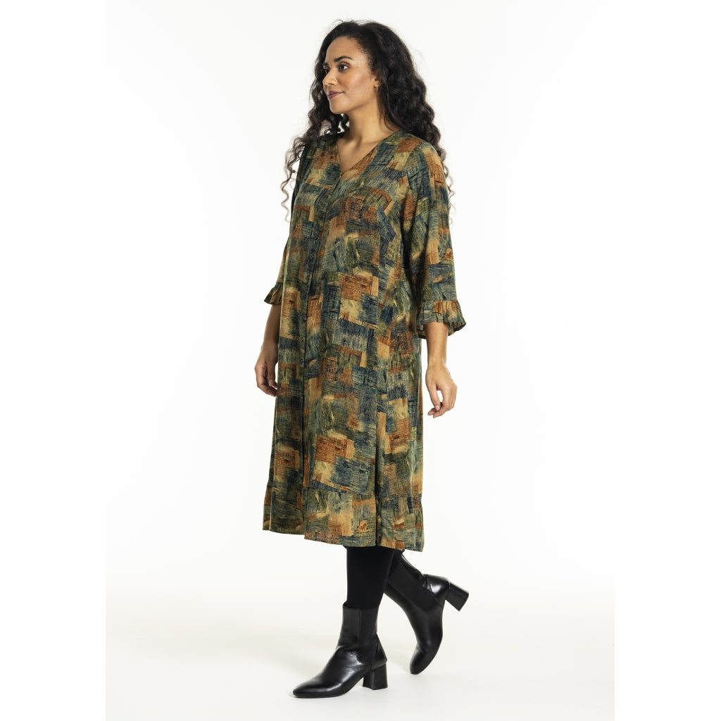 Studio SJette Dress Dress Green rust