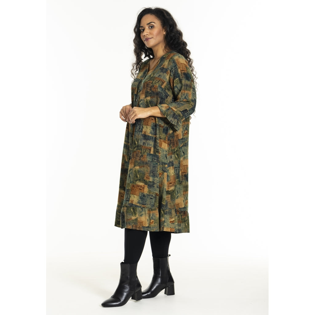 Studio SJette Dress Dress Green rust