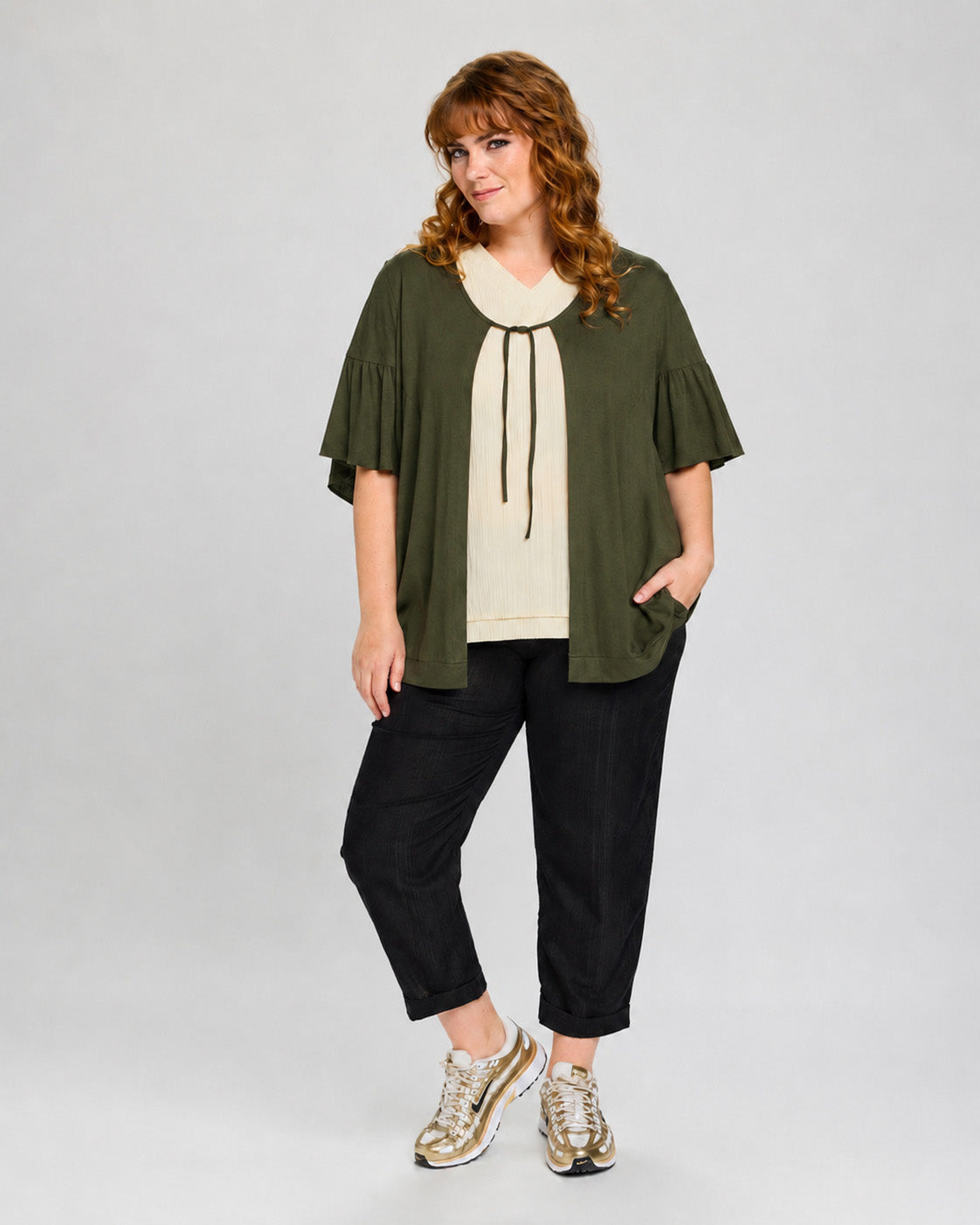 Studio SLærke Cardigan Cardigan Army
