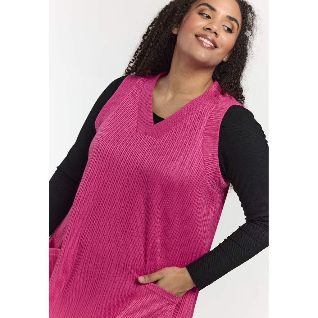 Studio SLily Vest Dress Dress Pink