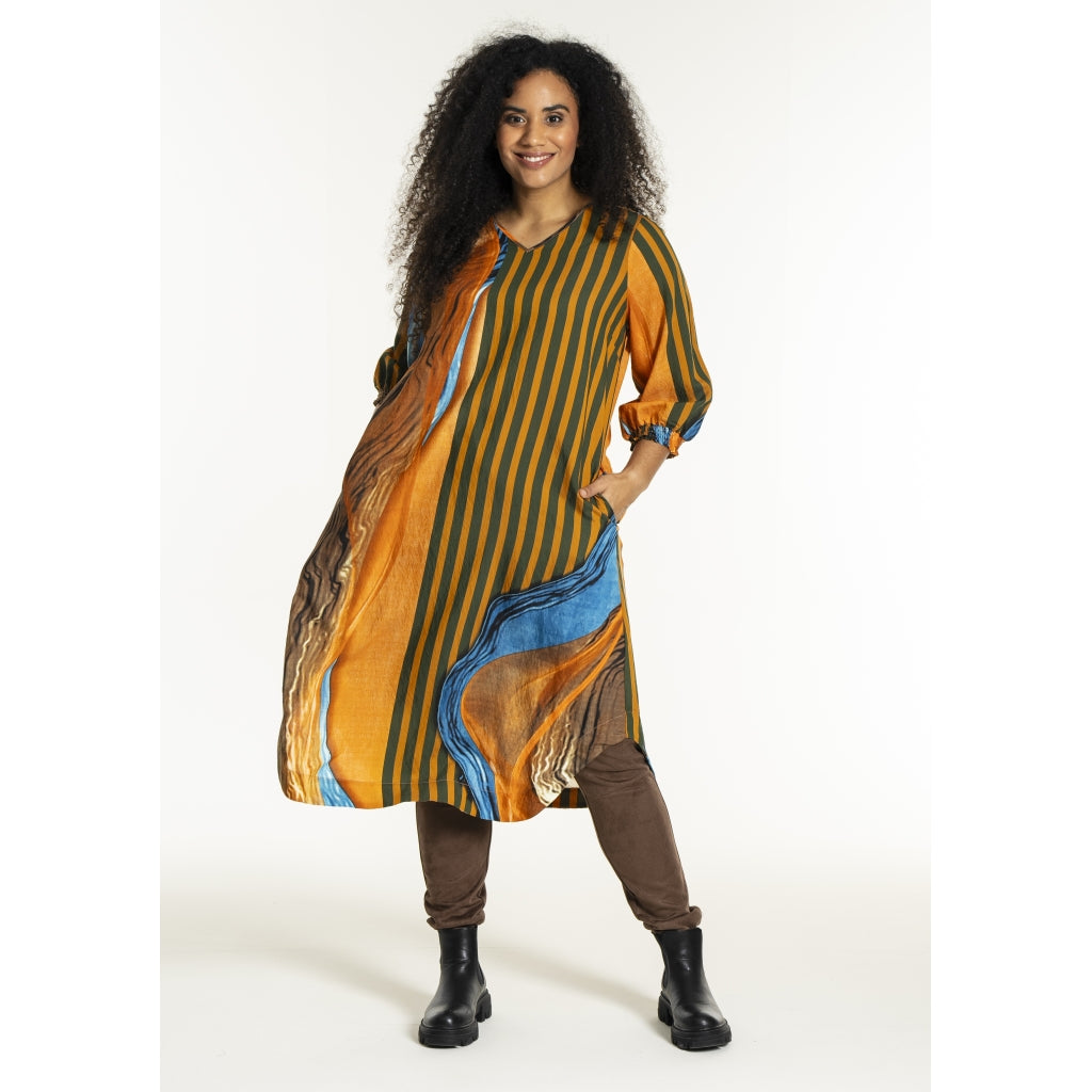 Studio SNadja long Dress Long Dress Bright colors with stripes
