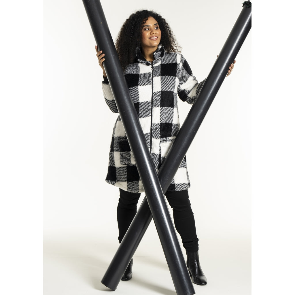 Studio SNellie Coat Coat Black/White Check