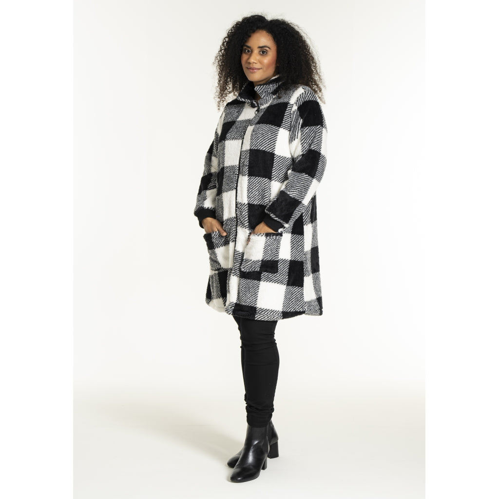 Studio SNellie Coat Coat Black/White Check