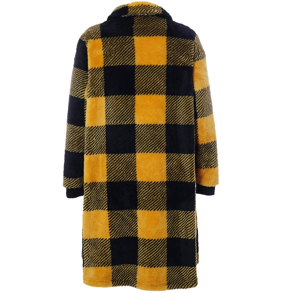 Studio SNellie Coat Coat Black/Yellow check