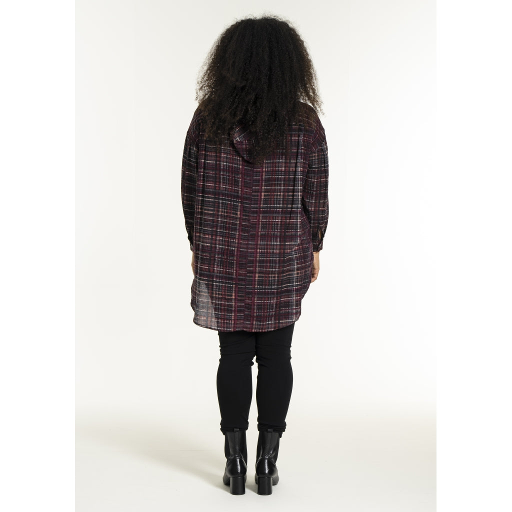 Studio SNola Shirt Shirt Bordeaux Checks