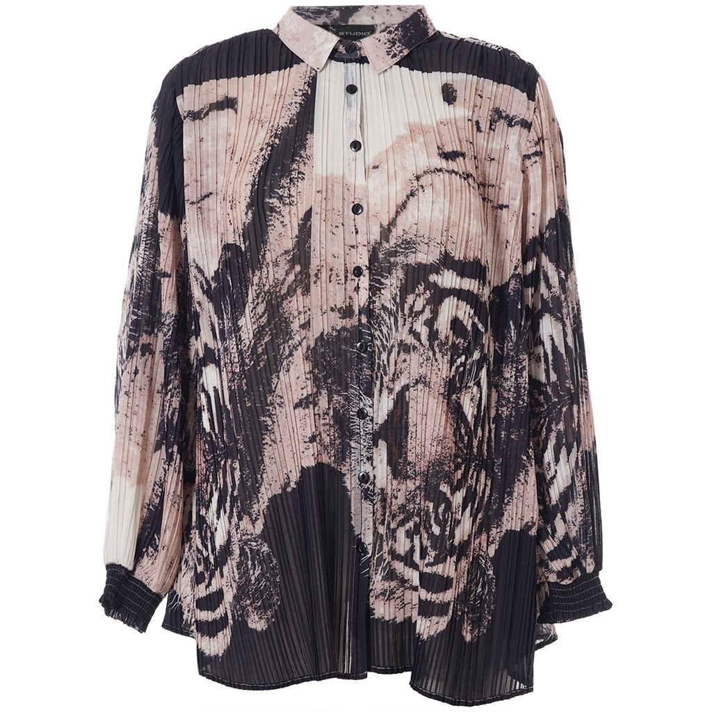 Studio SNorah Shirt Shirt Black + leon face