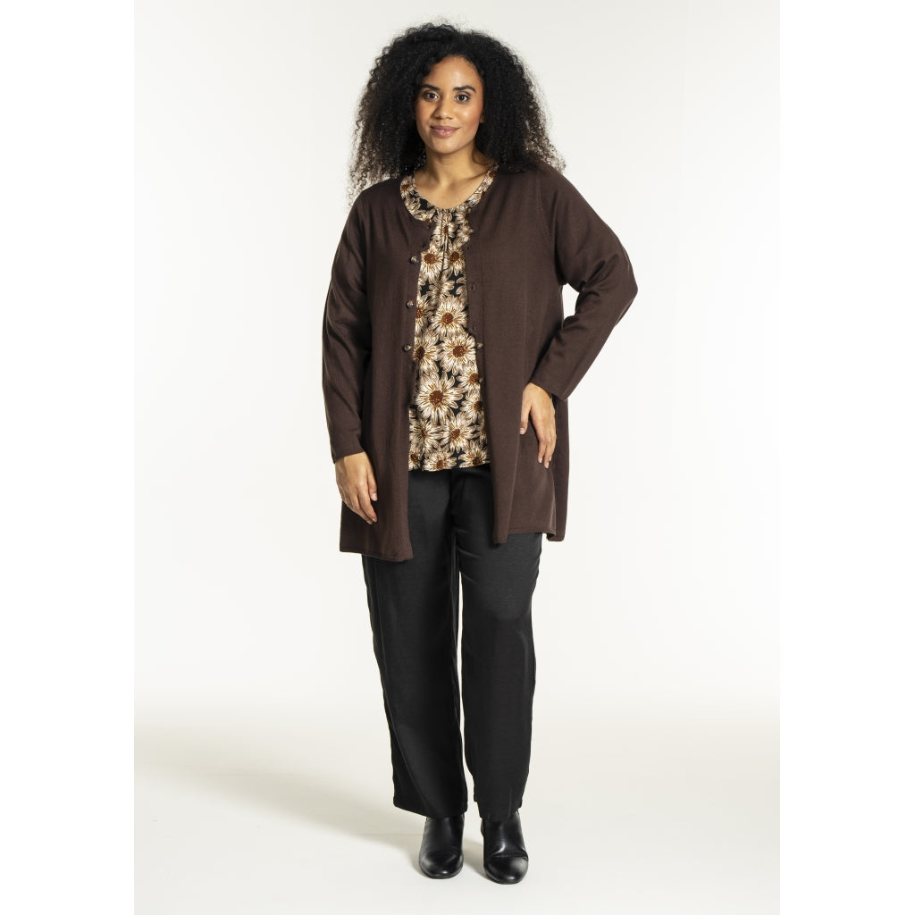 Studio SNorella Knit cardigan Cardigan Brown