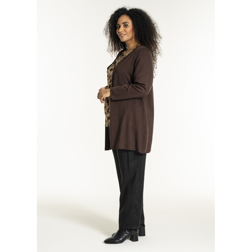 Studio SNorella Knit cardigan Cardigan Brown