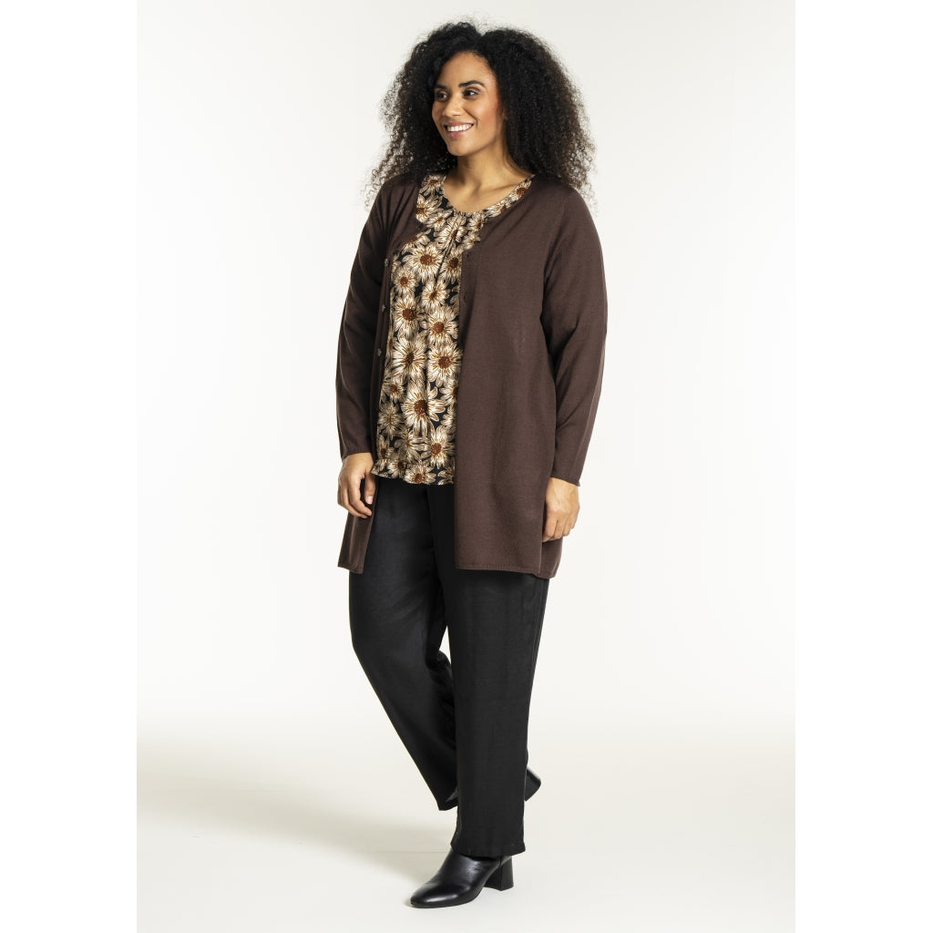 Studio SNorella Knit cardigan Cardigan Brown
