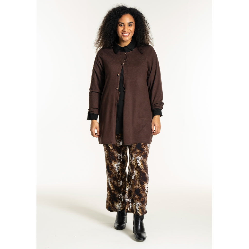 Studio SNorella Knit cardigan Cardigan Brown