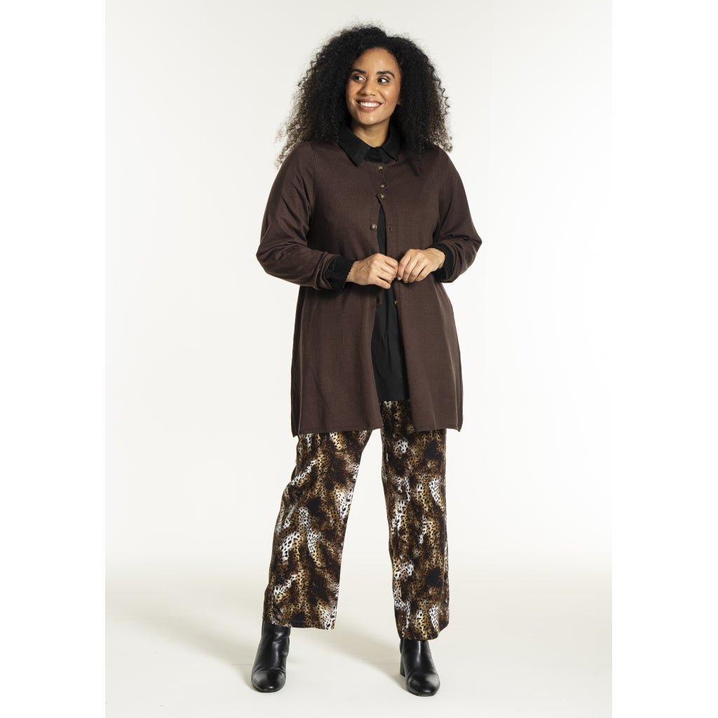 Studio SNorella Knit cardigan Cardigan Brown