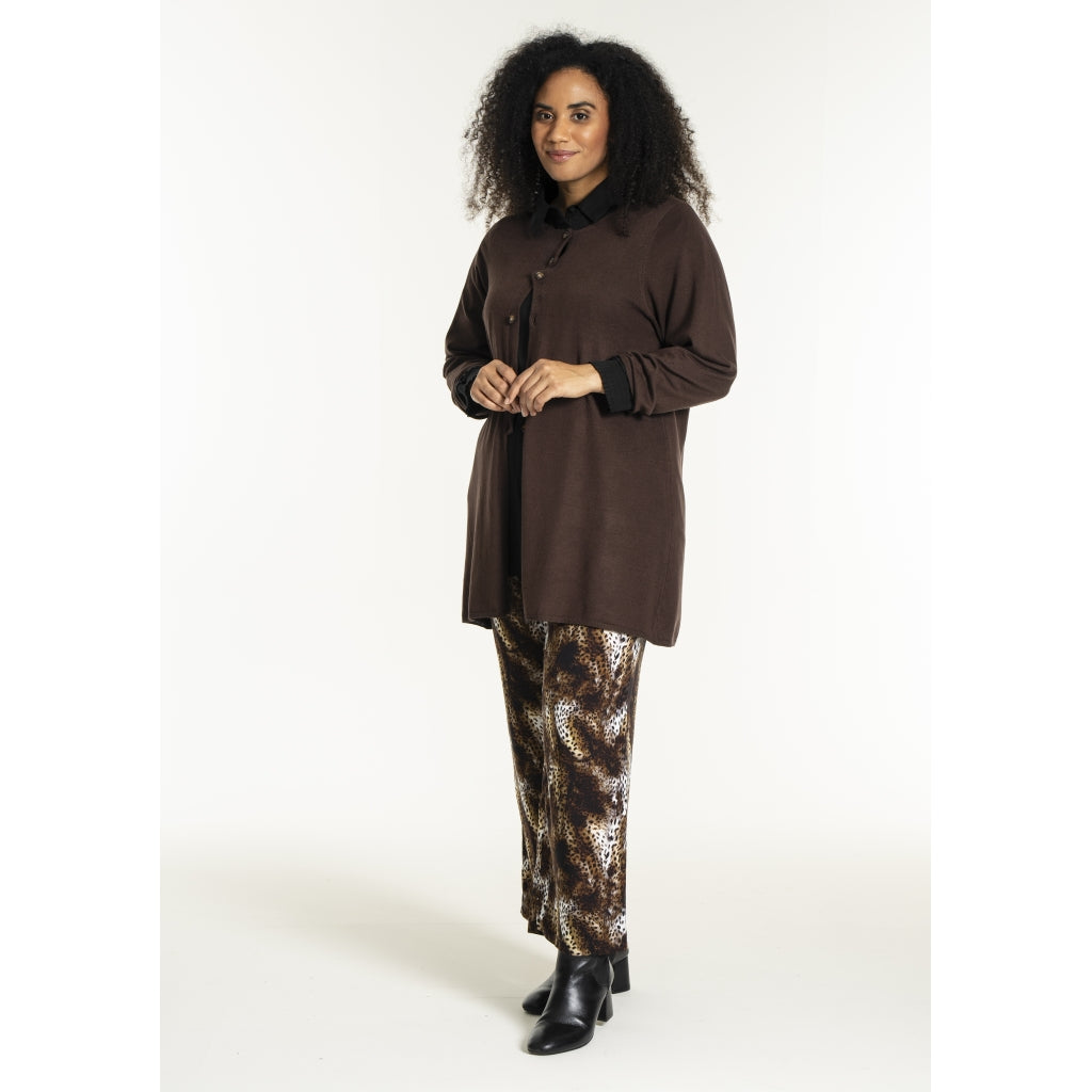 Studio SNorella Knit cardigan Cardigan Brown