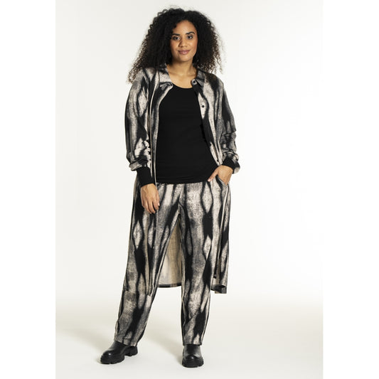 Studio SNorlina dress Dress Black/Grey Melange print