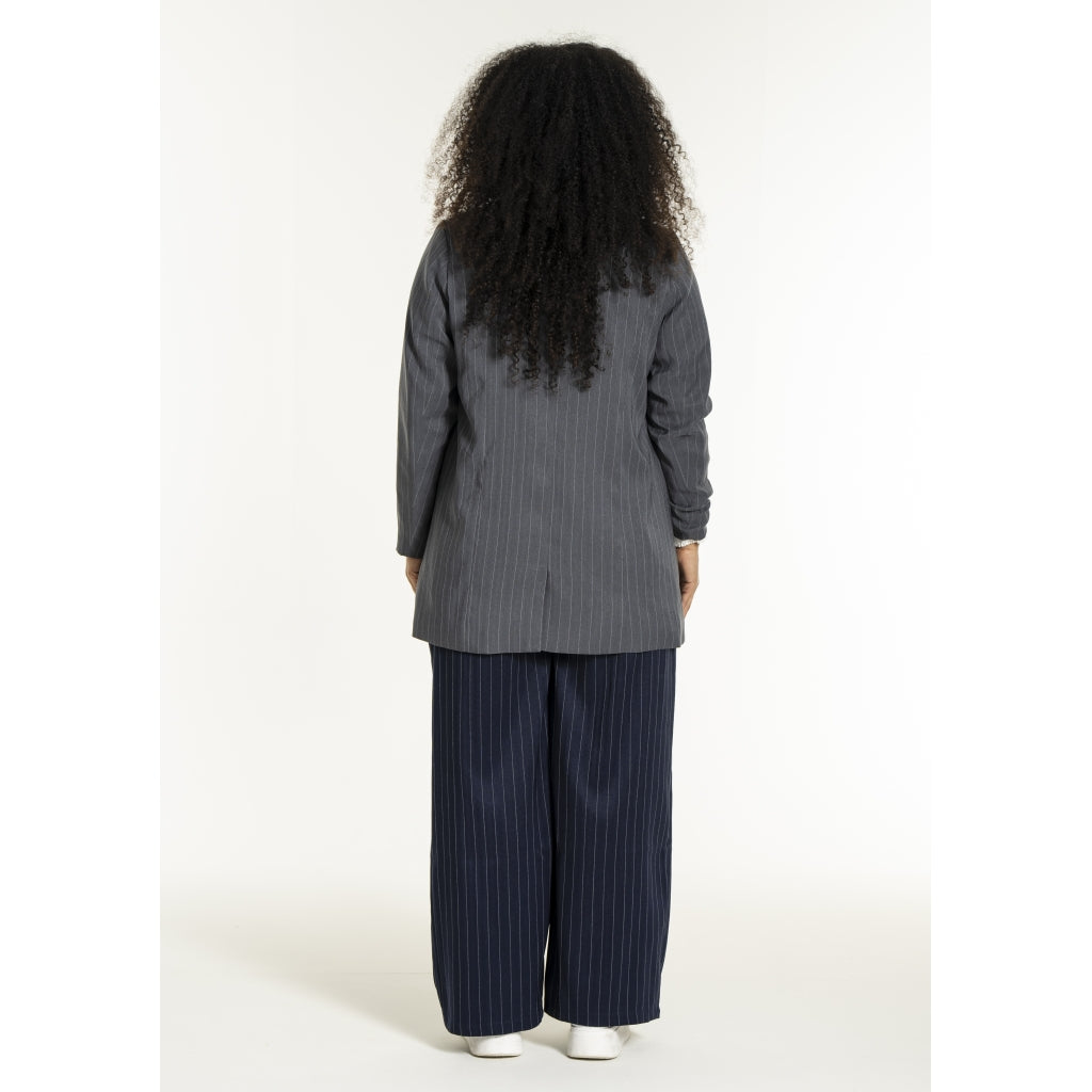 Studio SNyah business jacket Jacket Grey-white pinstripe