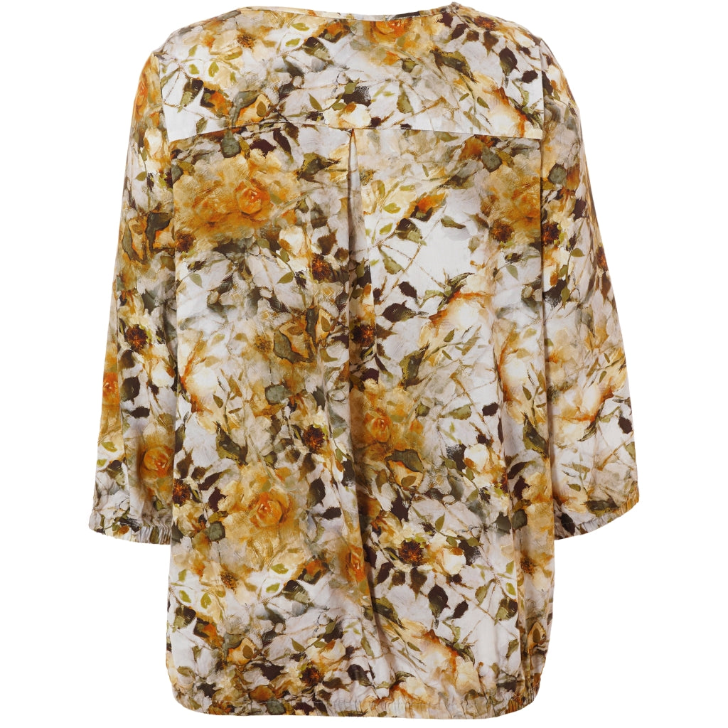 Studio SSine Blouse Blouse Green fall mix print