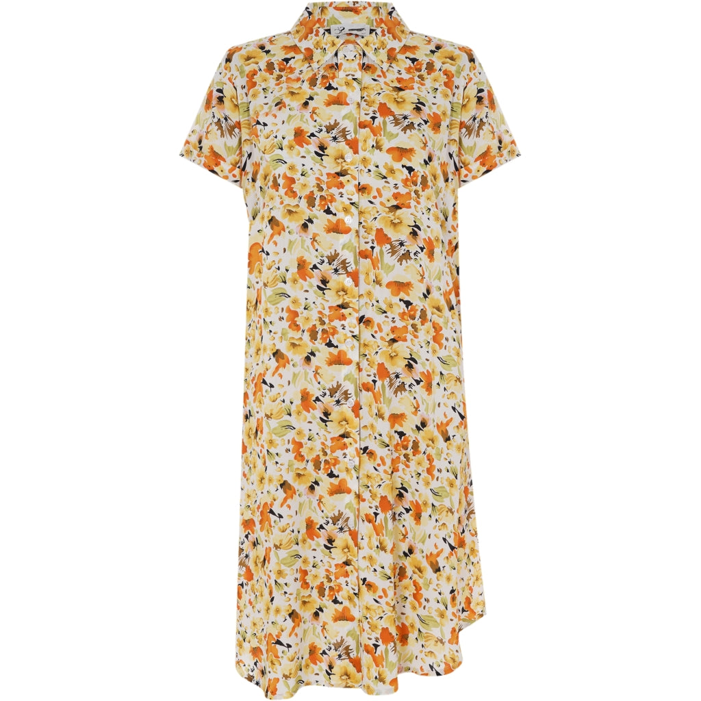 Studio Abeline Shirt Dress Shirt Dress Yellow flowers