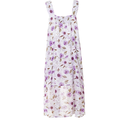 Studio Addie Dress Dress White + purple flowers