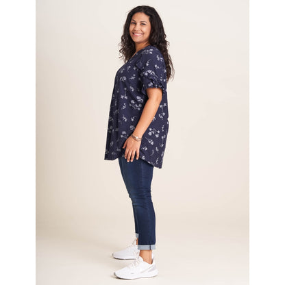 Studio Anny Tunic Tunic Blue flower print