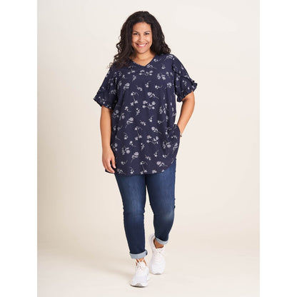 Studio Anny Tunic Tunic Blue flower print