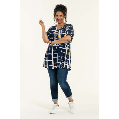 Studio Anny Tunic Tunic Navy with white stripes