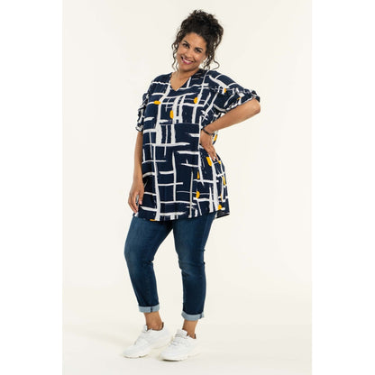 Studio Anny Tunic Tunic Navy with white stripes