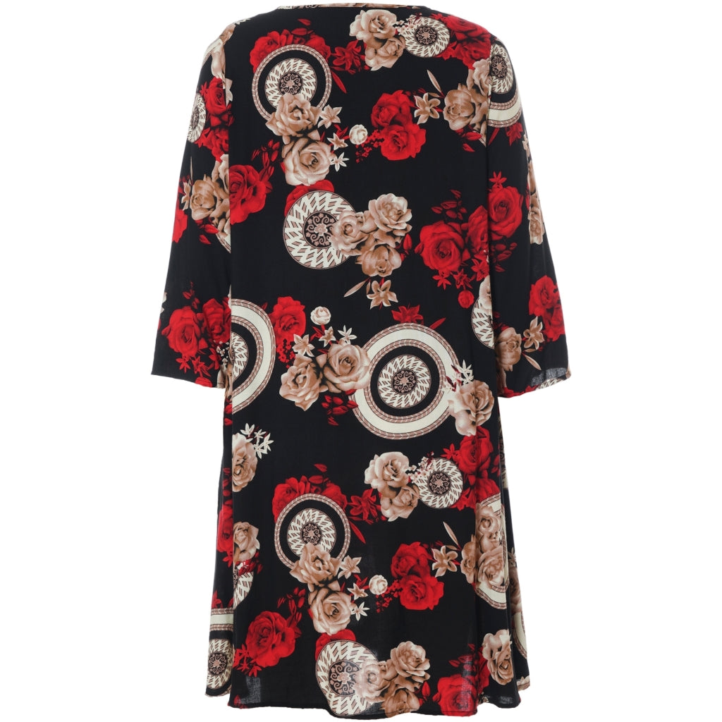 Studio Birgitte Dress Dress Black with rose print