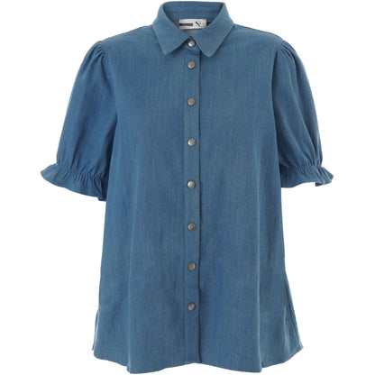 Studio Blouse Blouse Blue Denim