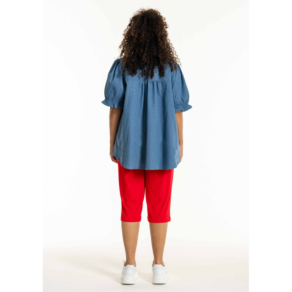 Studio Blouse Blouse Blue Denim