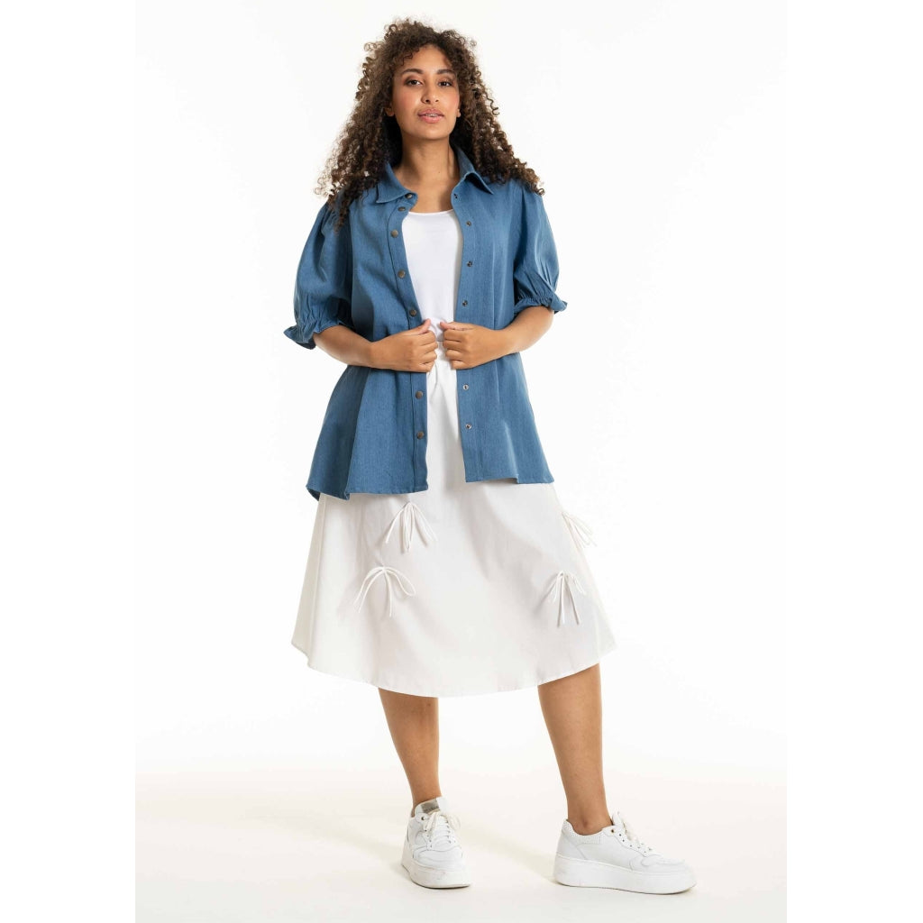 Studio Blouse Blouse Blue Denim