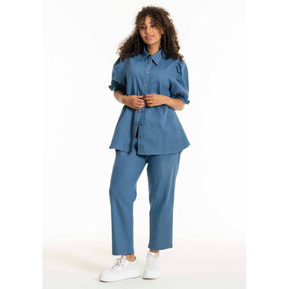 Studio Blouse Blouse Blue Denim