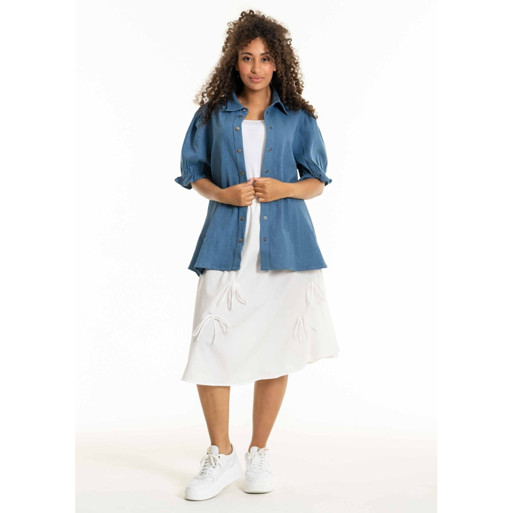 Studio Blouse Blouse Blue Denim