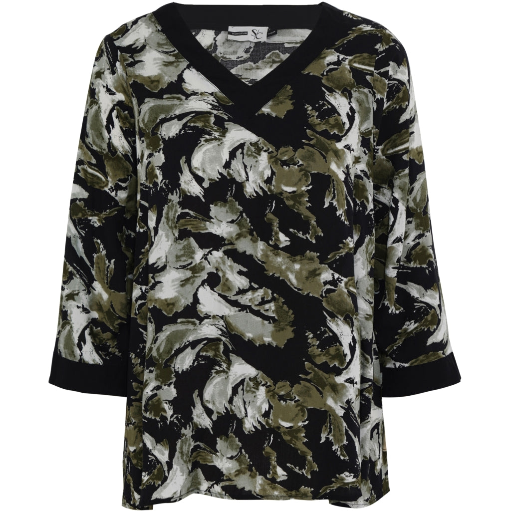 Studio Christine Blouse Blouse Army print