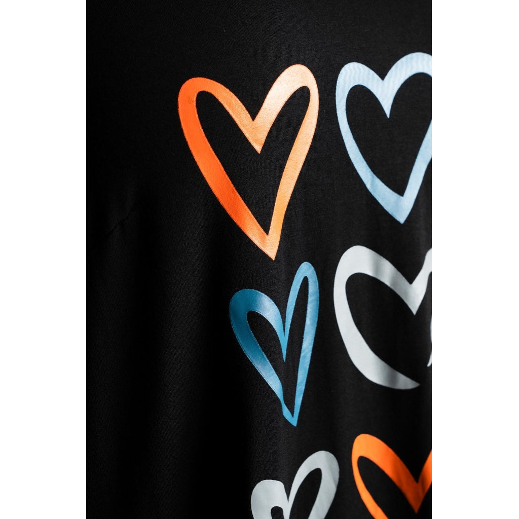 Studio Ditte Tunic - MORE COLOURS Tunic Black with Orange