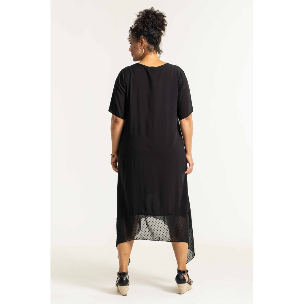 Studio Eda Dress with chiffon board Dress Black