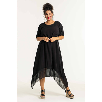 Studio Eda Dress with chiffon board Dress Black