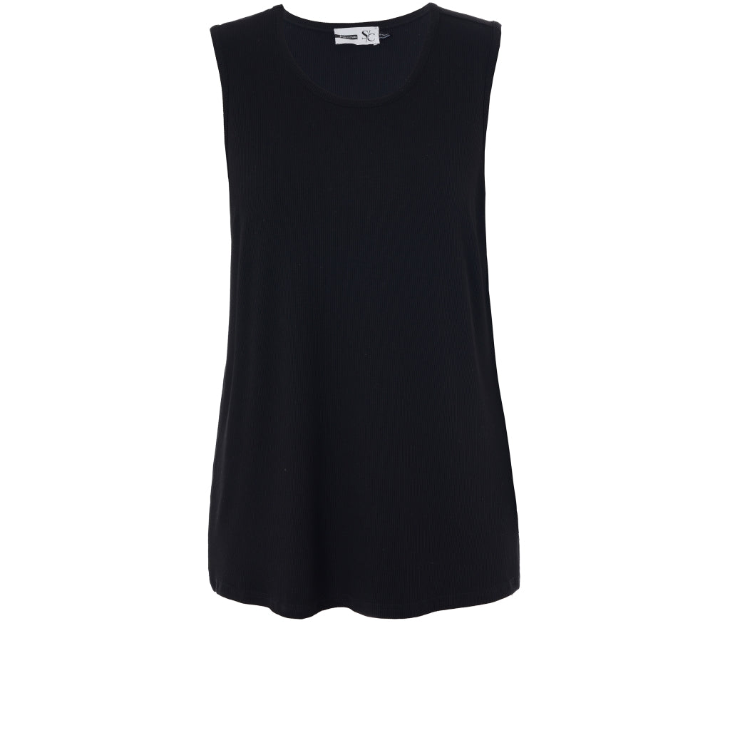 Studio Edit rib top Top Black