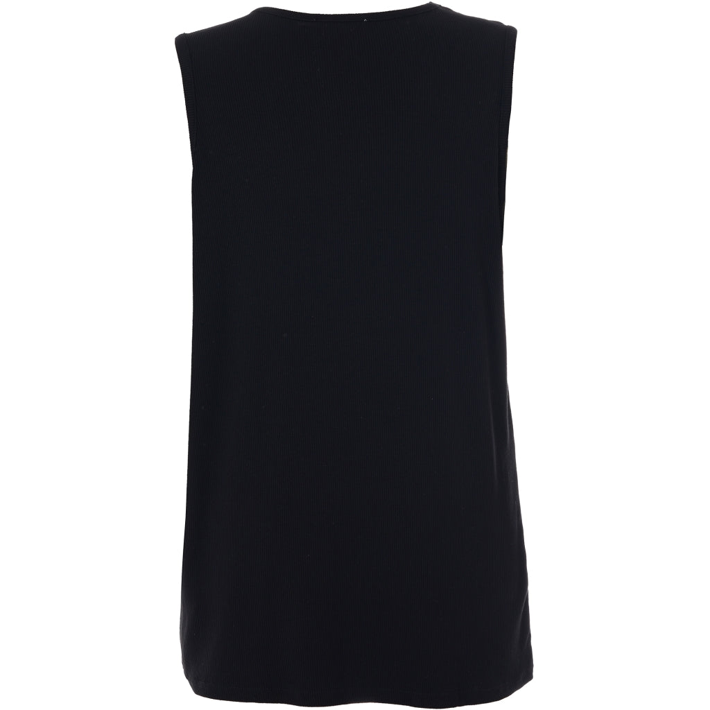 Studio Edit rib top Top Black