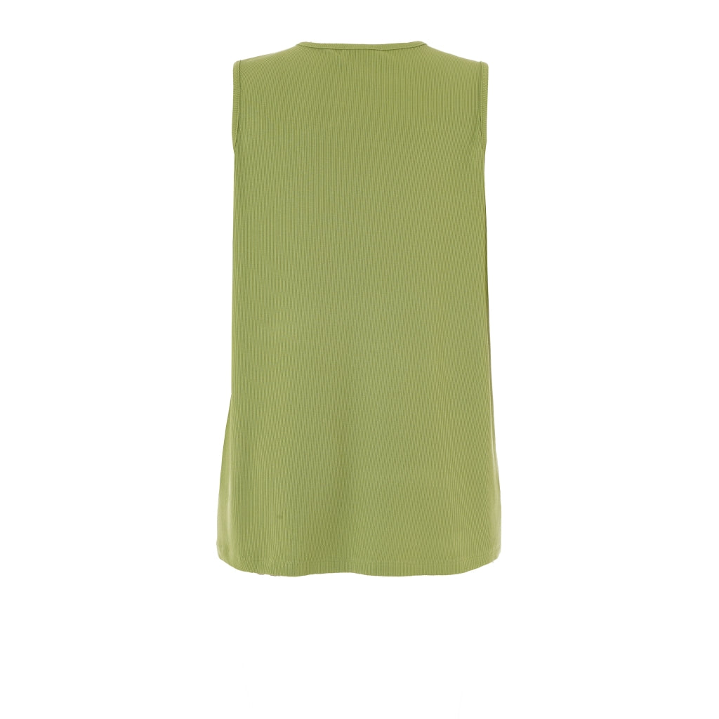 Studio Edit rib top Top Green