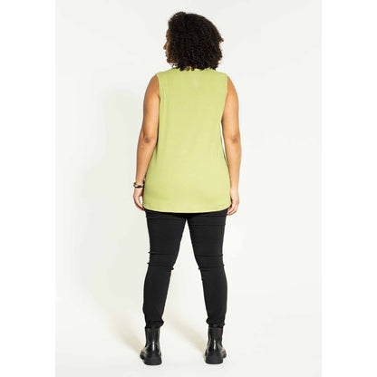 Studio Edit rib top Top Green