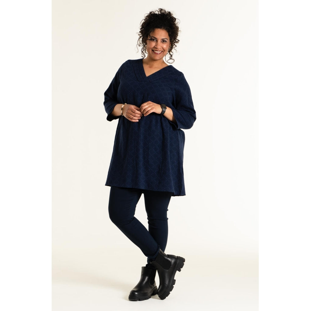 Studio Elsine Tunic Tunic Dark blue checks